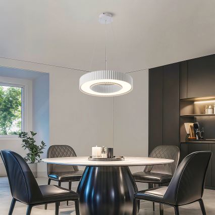 Brilagi - LED hämardatav rippvalgusti kaabliga LUMIX LED/48W/230V 3000-6000K valge läbimõõt 50 cm + kaugjuhtimispult
