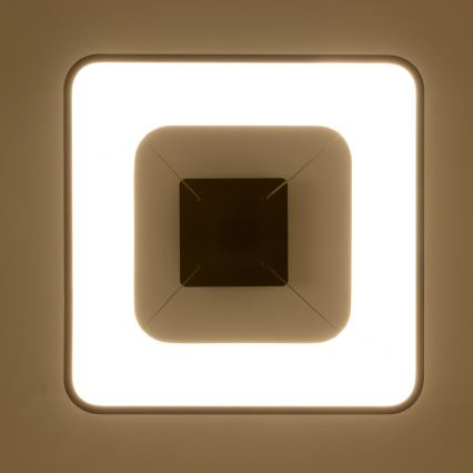 Brilagi - LED-hämardatav rippvalgusti kaablil FALCON II LED/80W/230V 3000-6500K 40x40 cm must + kaugjuhtimispult