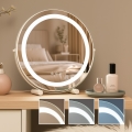 BRILAGI - hämardatav LED-meigipeegel CALIFORNIA LED/17W/230V 3000/4000/6500K Ø 42 cm valge
