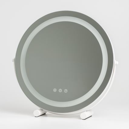 BRILAGI - hämardatav LED-meigipeegel CALIFORNIA LED/17W/230V 3000/4000/6500K Ø 42 cm valge