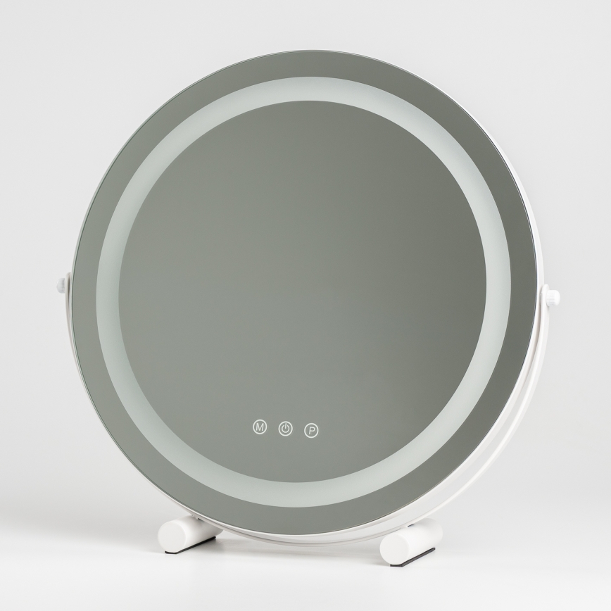 BRILAGI - hämardatav LED-meigipeegel CALIFORNIA LED/17W/230V 3000/4000/6500K Ø 42 cm valge