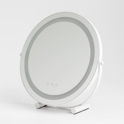 BRILAGI - hämardatav LED-meigipeegel CALIFORNIA LED/17W/230V 3000/4000/6500K Ø 42 cm valge