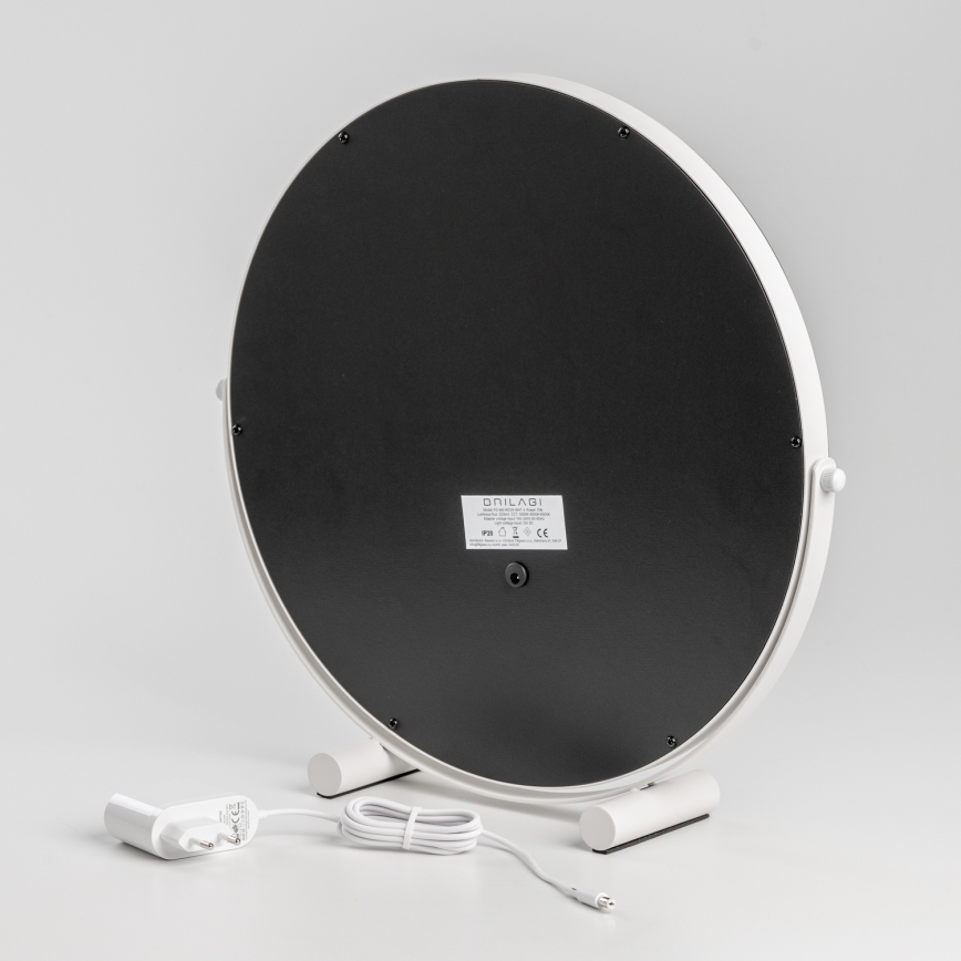 BRILAGI - hämardatav LED-meigipeegel CALIFORNIA LED/17W/230V 3000/4000/6500K Ø 42 cm valge