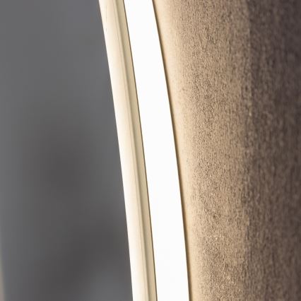 Brilagi - Soojendusega LED-vannitoapeegel CLARA ECO LED/12W/230V läbimõõt 60 cm IP44 CRI 90 hämardatav + CCT