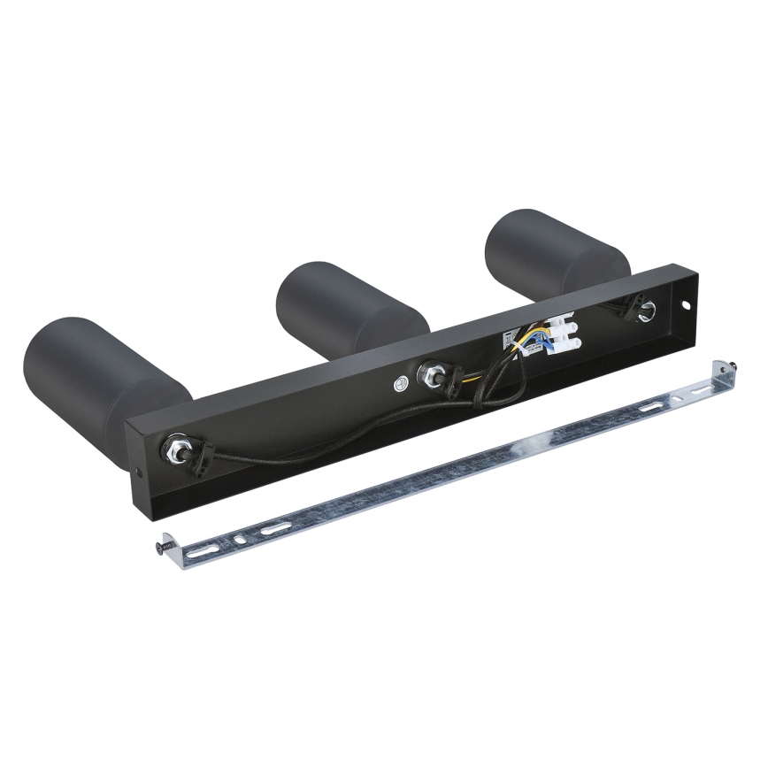 Brilagi - LED RGBW hämardatav spottvalgusti SELE 3xGU10/6W/230V 3000K antratsiit + kaugjuhtimispult