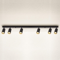 Brilagi - hämardatav LED-punktvalgusti SELE 6xGU10/6,5W/230V 2700-6500K must/kuldne