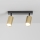 Brilagi - hämardatav LED-punktvalgusti SELE GOLDEN 2xGU10/6,5W/230V 2700-6500K must/kuldne