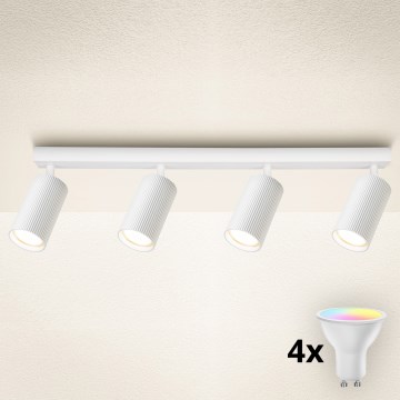 Brilagi - Hämardatav LED RGBW punktvalgusti SELE MODERN 4xGU10/6W/230V 3000K valge
