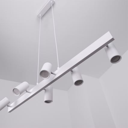 BRILAGI - LED RGBW hämardatav rippvalgusti kaablil SELE 6xGU10/6,5W/230V 2700-6500K valge + kaugjuhtimispult