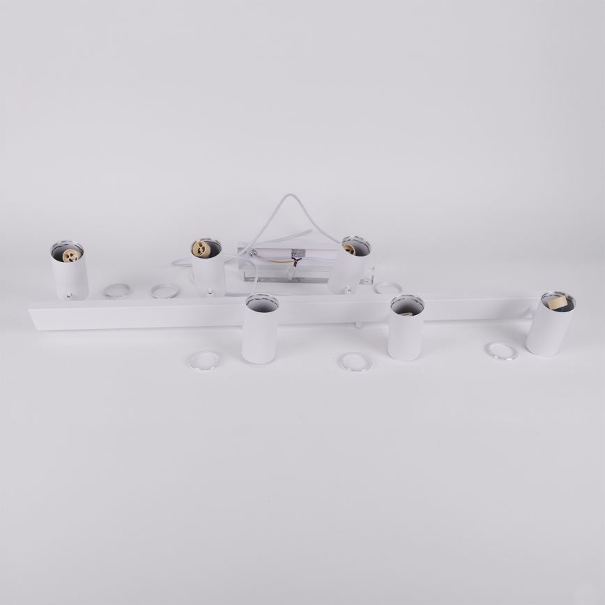 BRILAGI - LED RGBW hämardatav rippvalgusti kaablil SELE 6xGU10/6,5W/230V 2700-6500K valge + kaugjuhtimispult
