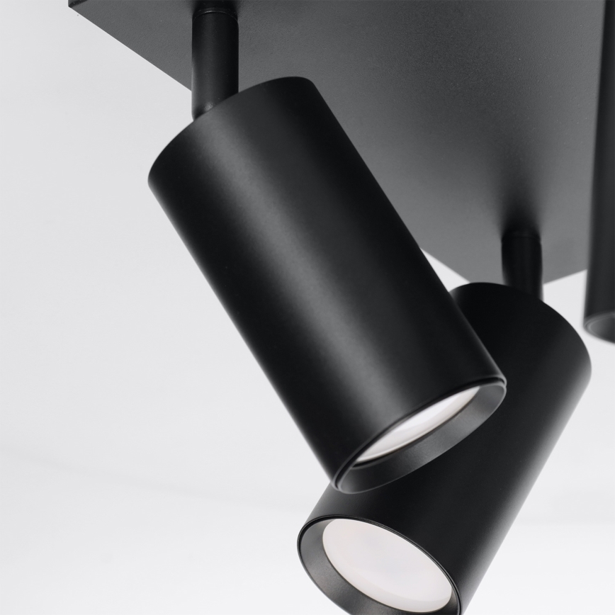 BRILAGI - LED RGBW hämardatav spottvalgusti SELE SQUARE 4xGU10/6,5W/230V 2700-6500K must