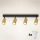 Brilagi - hämardatav LED RGBW suunavalgusti SELE GOLDEN 4xGU10/6,5W/230V 2700-6500K must/kuldne