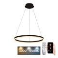 Brilagi - hämardatav LED-ripplamp kaablil CIRCLE LED/42W/230V 3000-6500K läbimõõt 60 cm + kaugjuhtimispult