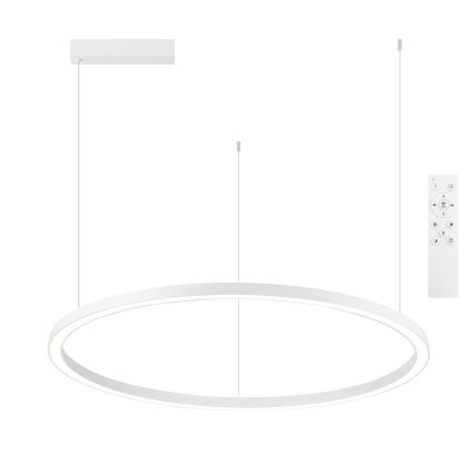 Brilagi - LED-hämardatav rippvalgusti kaablil PORTOFINO LED/60W/230V 3000-6000K, läbimõõt 80 cm, valge + kaugjuhtimispult
