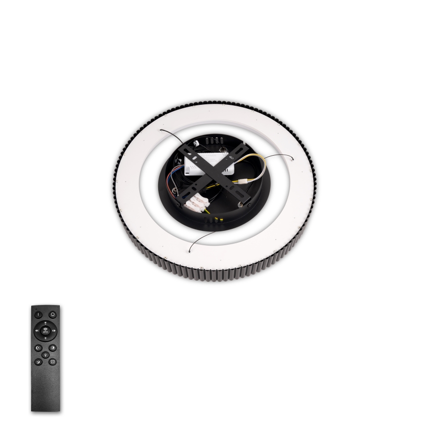 Brilagi - kaabliga riputatav hämardatav LED-lühter FALCON MODERN LED/30W/230V 3000-6500K läbimõõt 40 cm must + kaugjuhtimispult