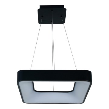 Brilagi - hämardatav LED-rippvalgusti kaabliga FALCON II LED/80W/230V 3000-6500K 40x40 cm must + kaugjuhtimispult