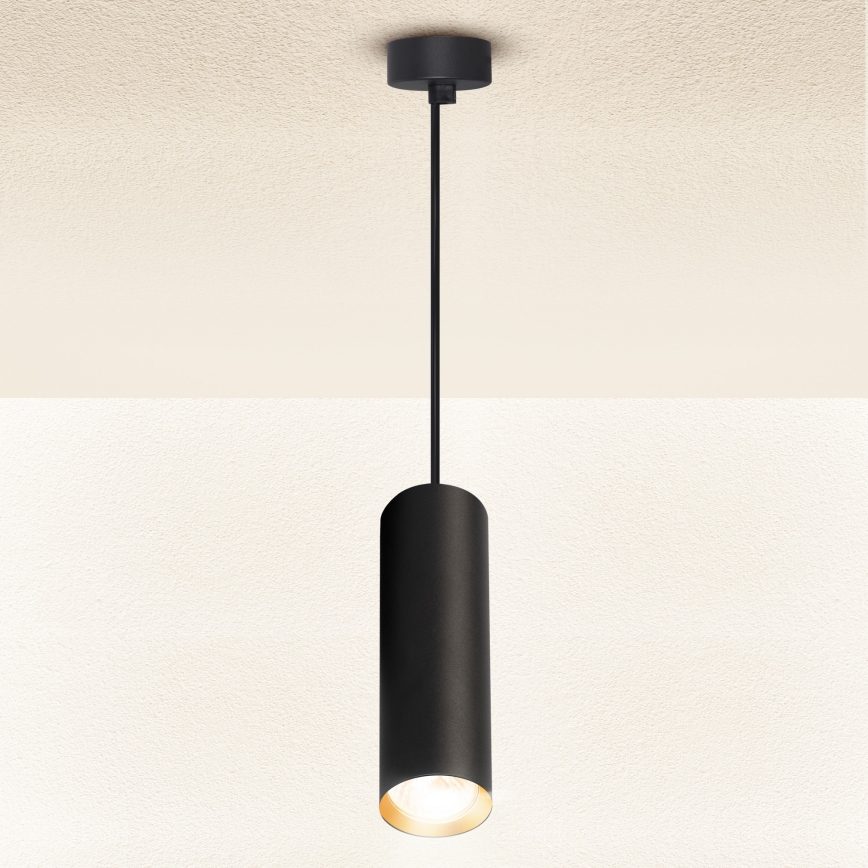 Brilagi - Hämardatav LED-rippvalgusti kaabliga SELE 1xGU10/6,5W/230V 2700-6500K must/kuldne