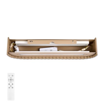 BRILAGI - LED hämardatav seinavalgusti FALCON MODERN LED/14W/230V 3000-6000K 40 cm beež + kaugjuhtimispult