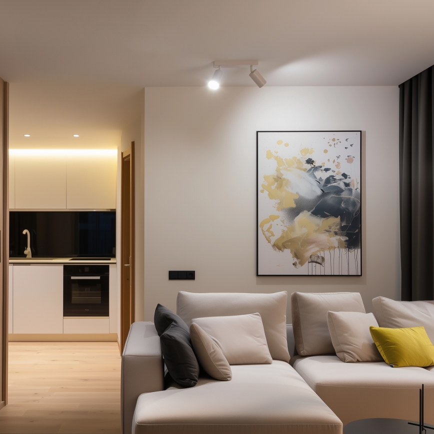 Brilagi - LED-hämardatav punktvalgusti SELE 2xGU10/6,5W/230V 2700-6500K valge