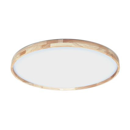 Brilagi - LED hämardatav laelamp ALSON LED/72W/230V 3000-6500K tamm, läbimõõt 78 cm + kaugjuhtimispult