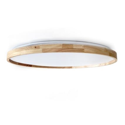 Brilagi - LED hämardatav laelamp ALSON LED/72W/230V 3000-6500K tamm, läbimõõt 78 cm + kaugjuhtimispult