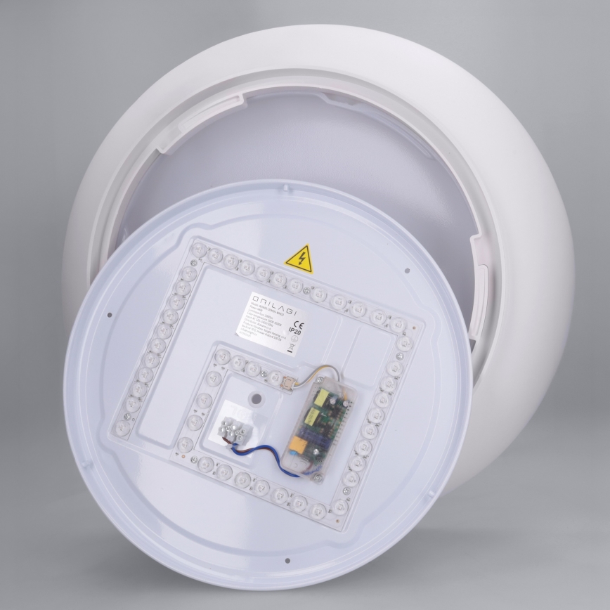 Brilagi - Hämardatav LED-laelamp ALVA LED/48W/230V 3000-6500K Ø 51 cm valge + kaugjuhtimispult
