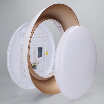 Brilagi - Hämardatav LED-laelamp ALVA LED/48W/230V 3000-6500K Ø 51 cm valge + kaugjuhtimispult