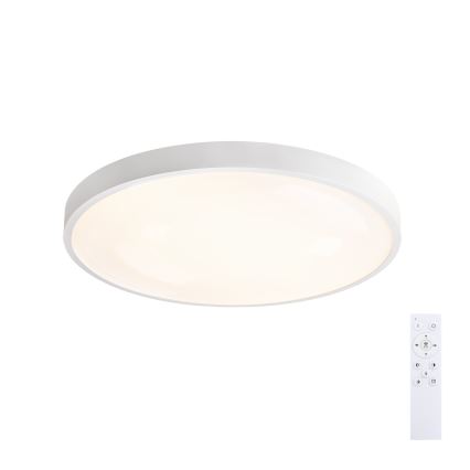 Brilagi - LED hämardatav laelamp GLASS POOL DOUBLE LED/60W/230V 3000-6000K 50 cm valge + kaugjuhtimispult
