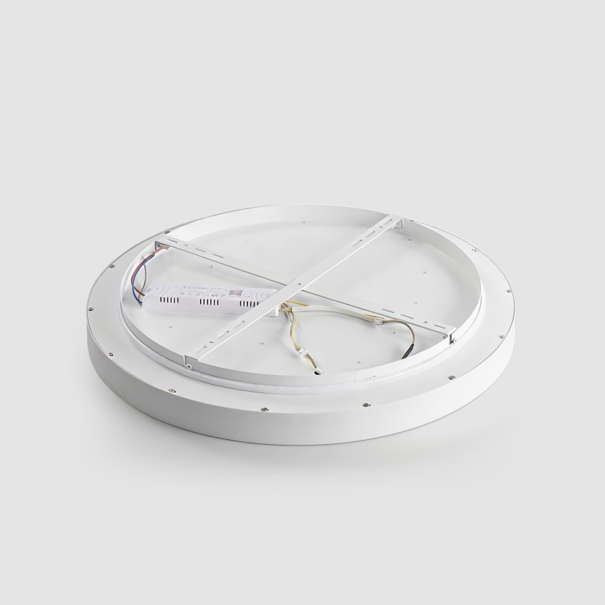 Brilagi - LED hämardatav laelamp GLASS POOL DOUBLE LED/60W/230V 3000-6000K 50 cm valge + kaugjuhtimispult