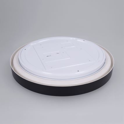 Brilagi - hämardatav LED-laelamp MATTEO LED/48W/230V 3000-6500K läbimõõt 41 cm must + kaugjuhtimispult