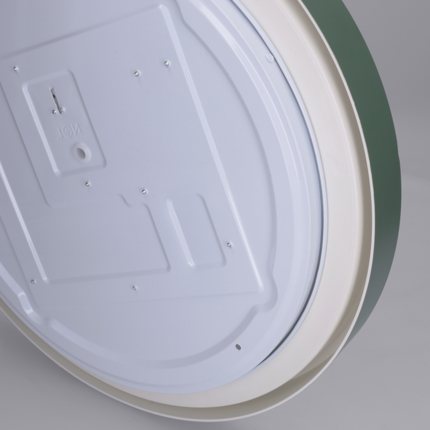 Brilagi - hämardatav LED-laelamp MATTEO LED/48W/230V 3000-6500K läbimõõt 41 cm roheline + kaugjuhtimispult