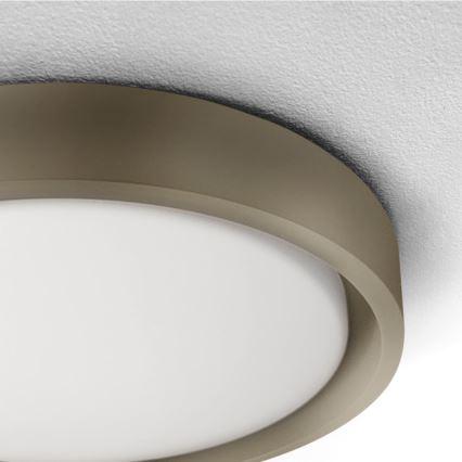 Brilagi - hämardatav LED-laevalgusti MATTEO LED/48W/230V 3000-6500K läbimõõt 41 cm taupe + kaugjuhtimispult