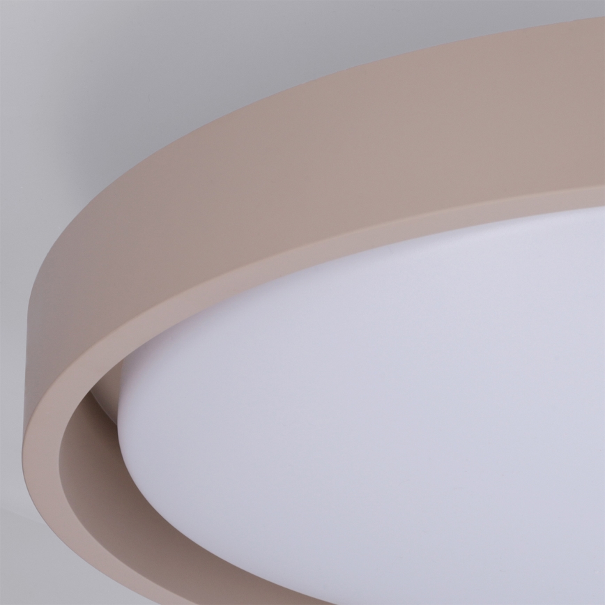 Brilagi - hämardatav LED-laevalgusti MATTEO LED/48W/230V 3000-6500K läbimõõt 41 cm taupe + kaugjuhtimispult