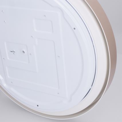 Brilagi - hämardatav LED-laevalgusti MATTEO LED/48W/230V 3000-6500K läbimõõt 41 cm taupe + kaugjuhtimispult