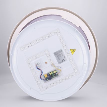 Brilagi - hämardatav LED-laevalgusti MATTEO LED/48W/230V 3000-6500K läbimõõt 41 cm taupe + kaugjuhtimispult