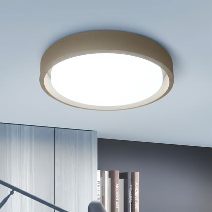 Brilagi - LED hämardatav laelamp MATTEO LED/60W/230V 3000-6500K läbimõõt 51,5 cm taupe + kaugjuhtimispult