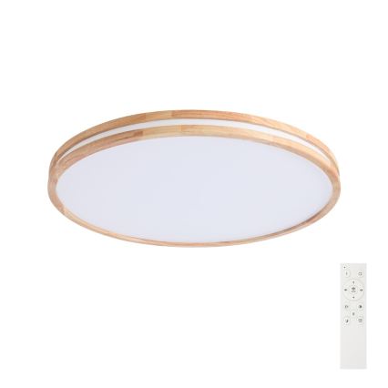 BRILAGI - LED hämardatav laelamp MOLINA LED/100W/230V 3000-6000K tamm läbimõõt 80 cm + kaugjuhtimispult