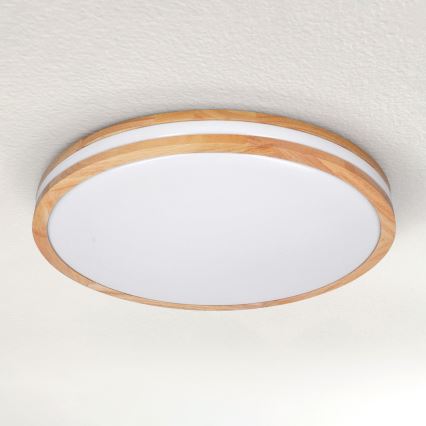 Brilagi - Hämardatav LED laelamp MOLINA LED/60W/230V 3000-6500K tamm, läbimõõt 58 cm + kaugjuhtimispult