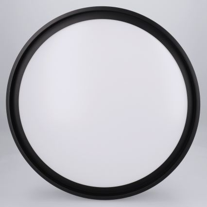 Brilagi - NAOMI LED hämardatav laelamp 48 W, 230 V, 3000–6500 K, läbimõõt 39 cm, must + kaugjuhtimispult
