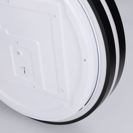 Brilagi - NAOMI LED hämardatav laelamp 48 W, 230 V, 3000–6500 K, läbimõõt 39 cm, must + kaugjuhtimispult
