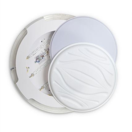 Brilagi - Hämardatav laevalgusti ORELIS LED/80W/230V 3000–6000K Ø 50 cm + kaugjuhtimispult