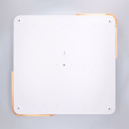 Brilagi - LED hämardatav laevalgusti PILANA LED/60W/230V 3000-6500K tamm/valge 56x56 cm + kaugjuhtimispult