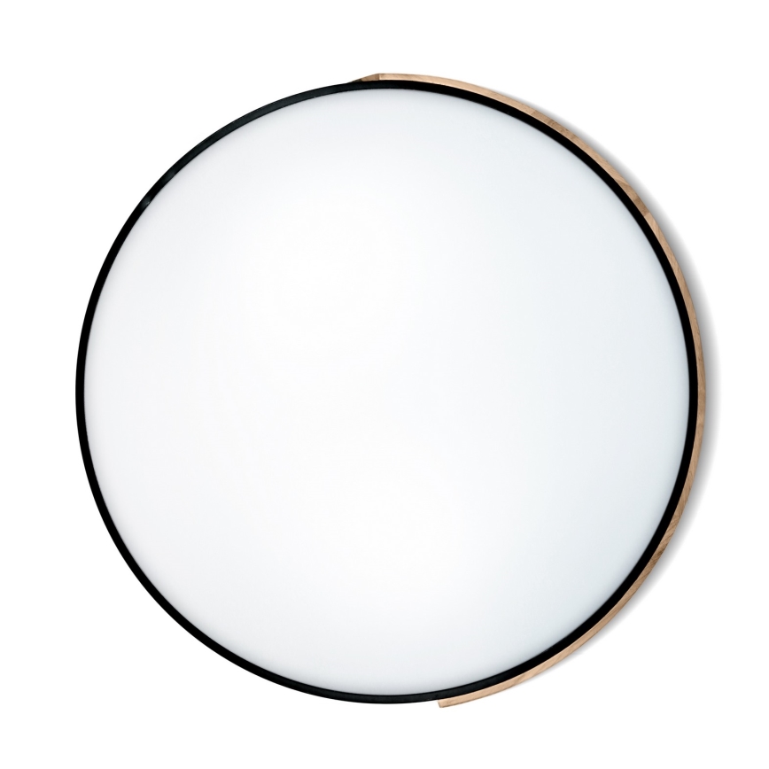 Brilagi - Hämardatav LED-laelamp PILANA LED/72W/230V 3000-6500K tamm/must Ø 80 cm + kaugjuhtimispult