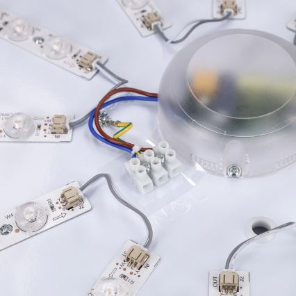 Brilagi - Hämardatav LED-laelamp PILANA LED/72W/230V 3000-6500K tamm/must Ø 80 cm + kaugjuhtimispult