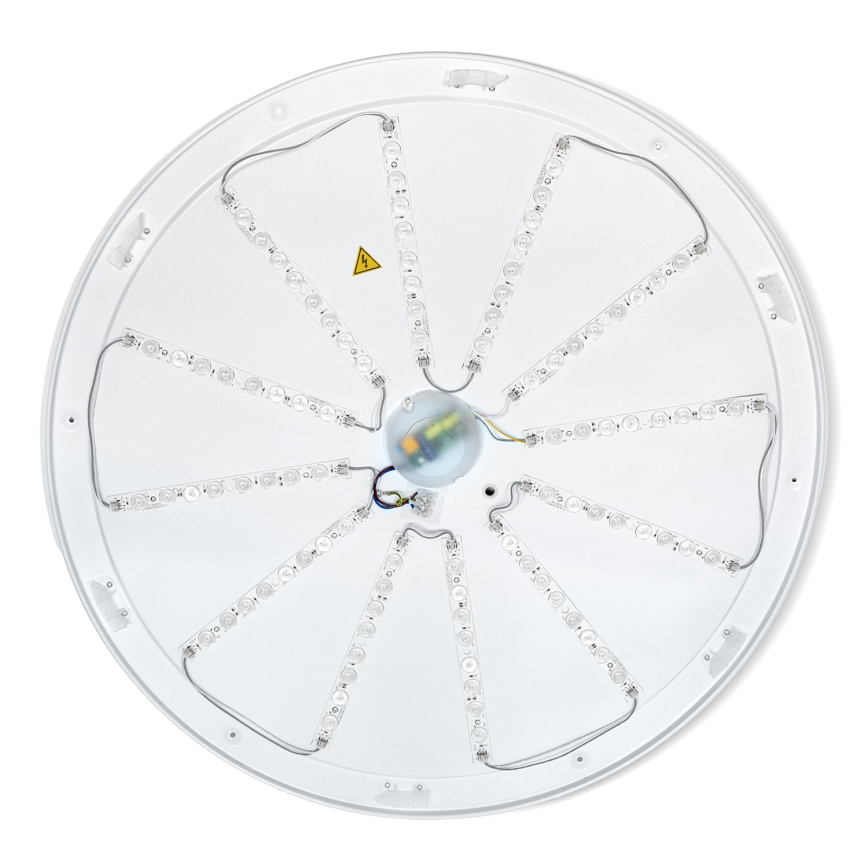 Brilagi - Hämardatav LED-laelamp PILANA LED/72W/230V 3000-6500K tamm/must Ø 80 cm + kaugjuhtimispult
