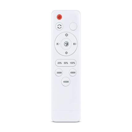 Brilagi - Hämardatav LED-laelamp PILANA LED/72W/230V 3000-6500K tamm/must Ø 80 cm + kaugjuhtimispult