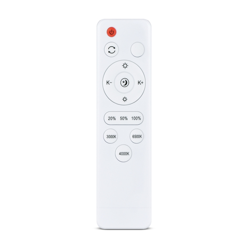 Brilagi - Hämardatav LED-laelamp PILANA LED/72W/230V 3000-6500K tamm/must Ø 80 cm + kaugjuhtimispult