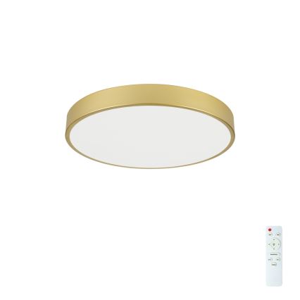 Brilagi - hämardatav LED-laelamp POOL LED/60W/230V 3000-6000K läbimõõt 60 cm kuldne + kaugjuhtimispult