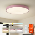 Brilagi - Hämardatav LED-valgusti POOL SMART LED/100W/230V Ø 80 cm 3000–6000K Wi-Fi Tuya + kaugjuhtimispult roosa