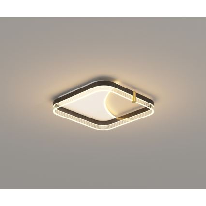 Brilagi - SIRELI hämardatav laevalgusti LED/56W/230V 3000-6000K 40x40 cm + kaugjuhtimispult